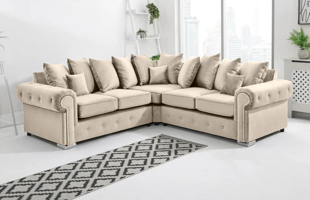 Marylin Corner Sofa Scatterback